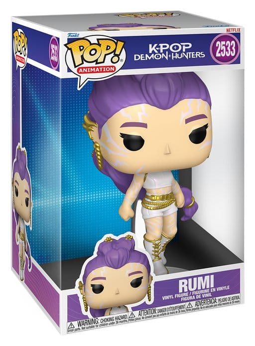 KPop Demon Hunters Super Sized Jumbo POP! Vinyl Figur Rumi 25 cm