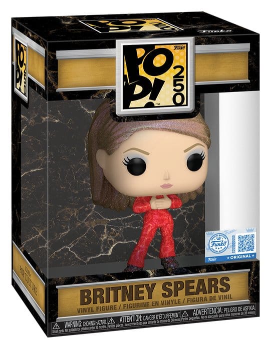 Britney Spears POP! Rocks Vinyl Figur Britney Spears (DGLT) 9 cm