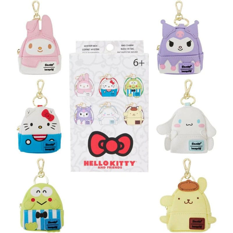 Hello Kitty by Loungefly Schlüsselanhänger Mini Backpack Clasic Blind Box Sortiment (15)