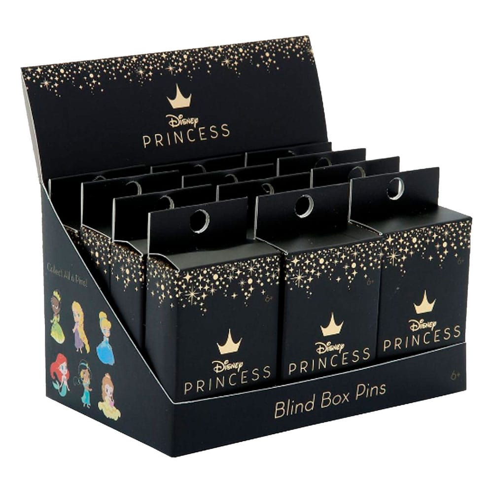 Disney Loungefly POP! Pin Ansteck-Pins Princess Chibi 4 cm Sortiment (12)