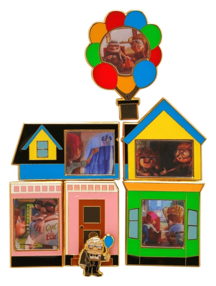 Disney Pixar by Loungefly Ansteck-Pins Blind Box UP Lenticular Puzzle Display (18)