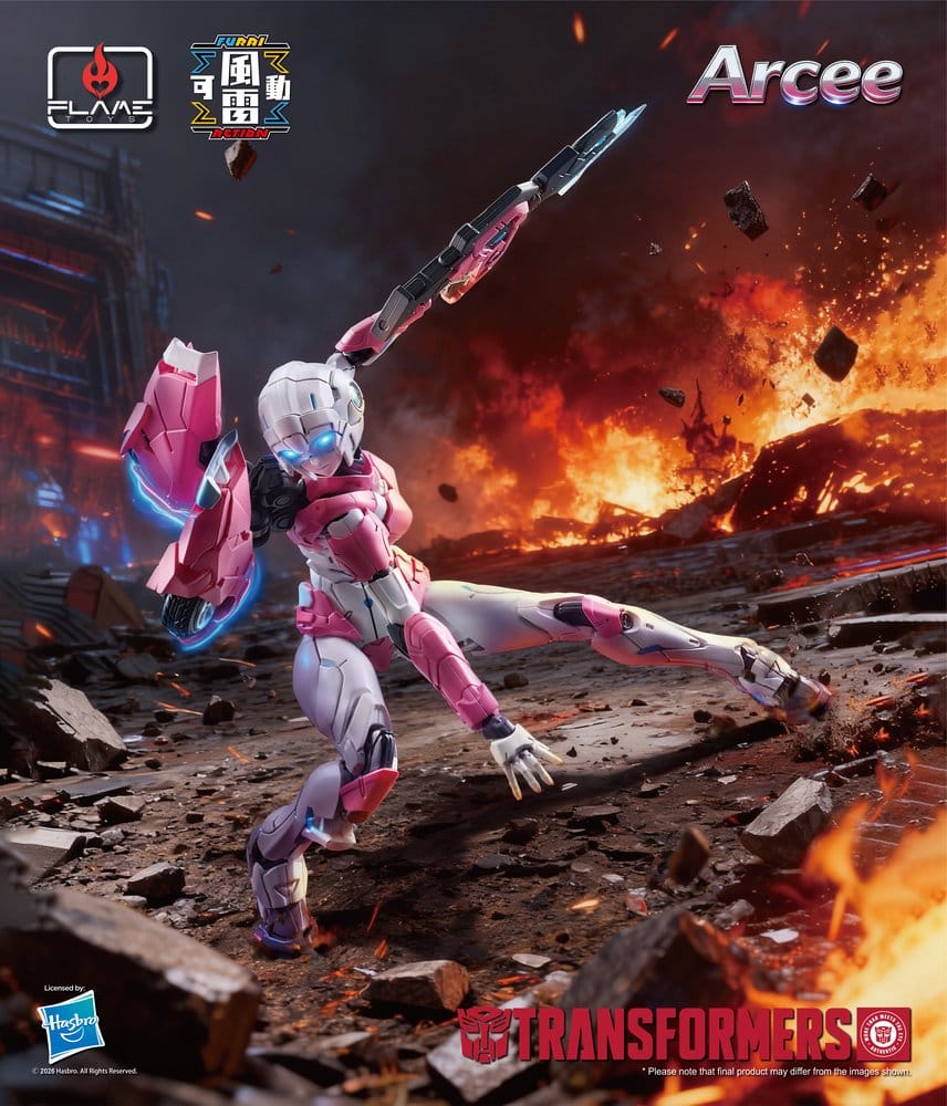 Transformers Furai Action Actionfigur Arcee 16 cm