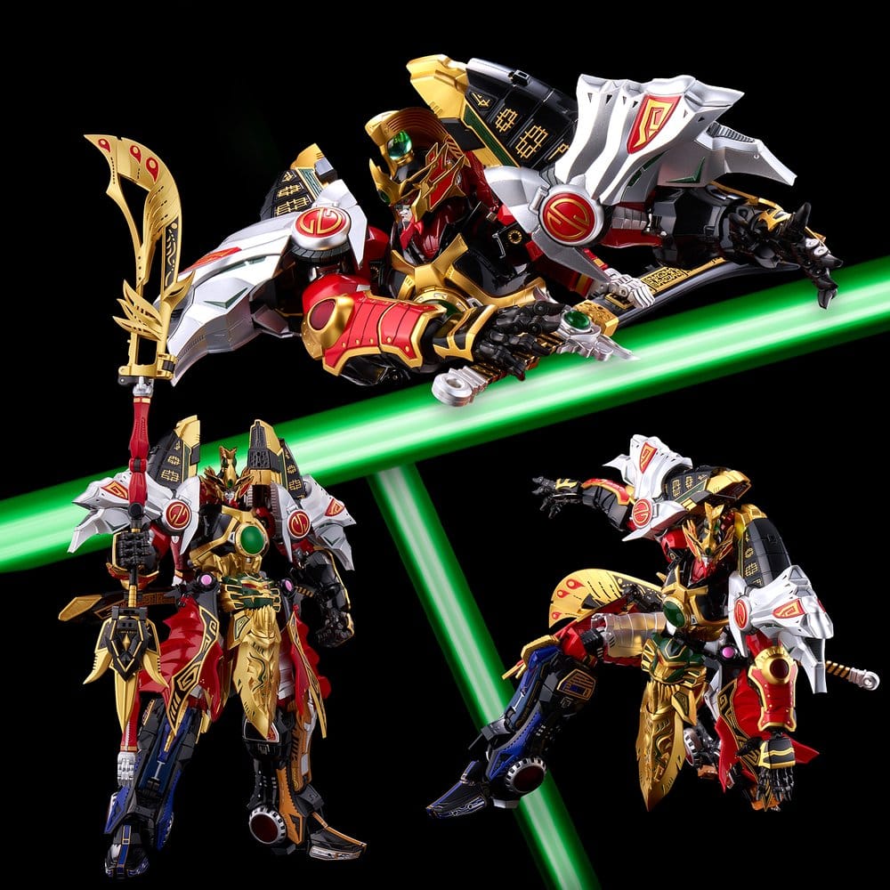 Power Rangers Go! Kuro Kara Combine Actionfigur Thunder Megazord 28 cm