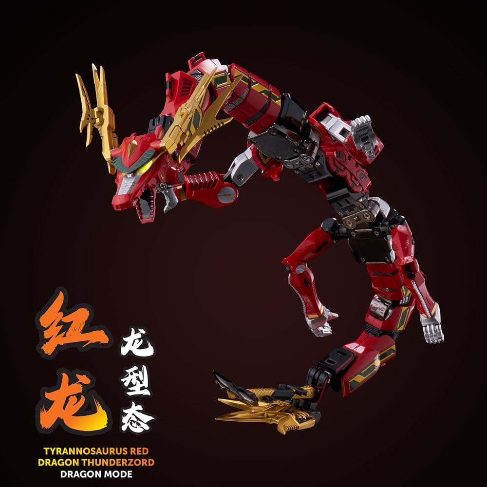 Power Rangers Go! Kuro Kara Combine Actionfigur Thunder Megazord 28 cm