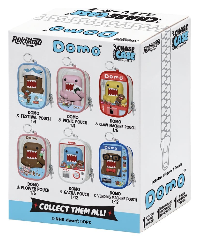 Domo Chase Case Minifigur Blind Box Serie 1 9 cm