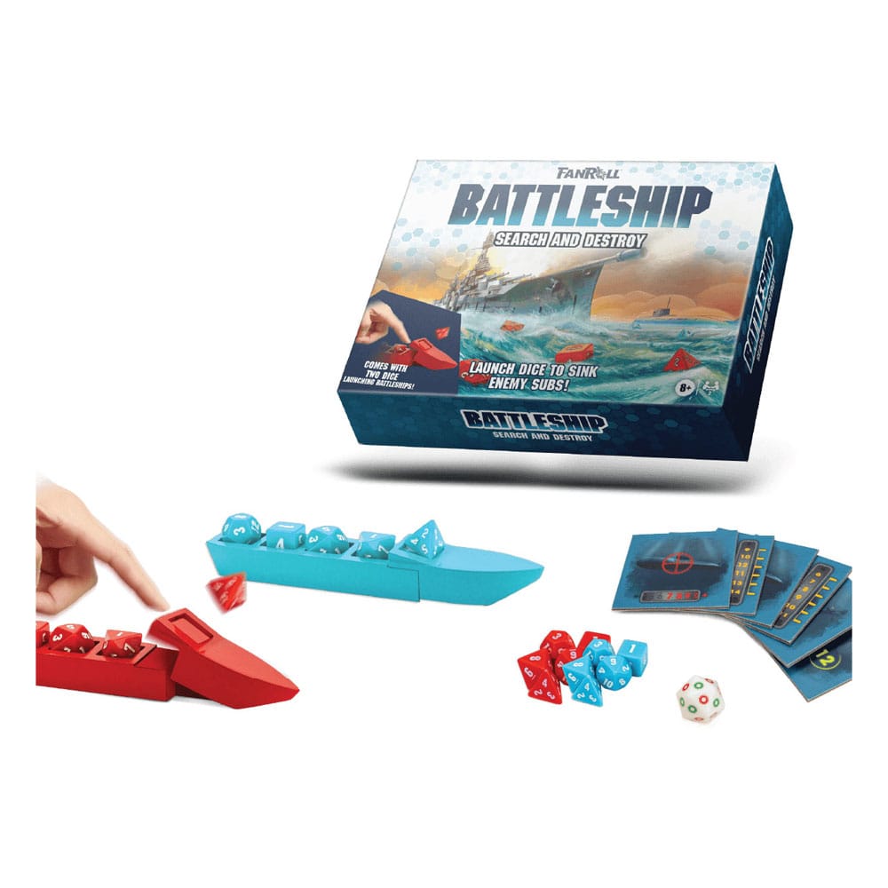 FanRoll Hasbro Spiel Battleship Search & Destroy