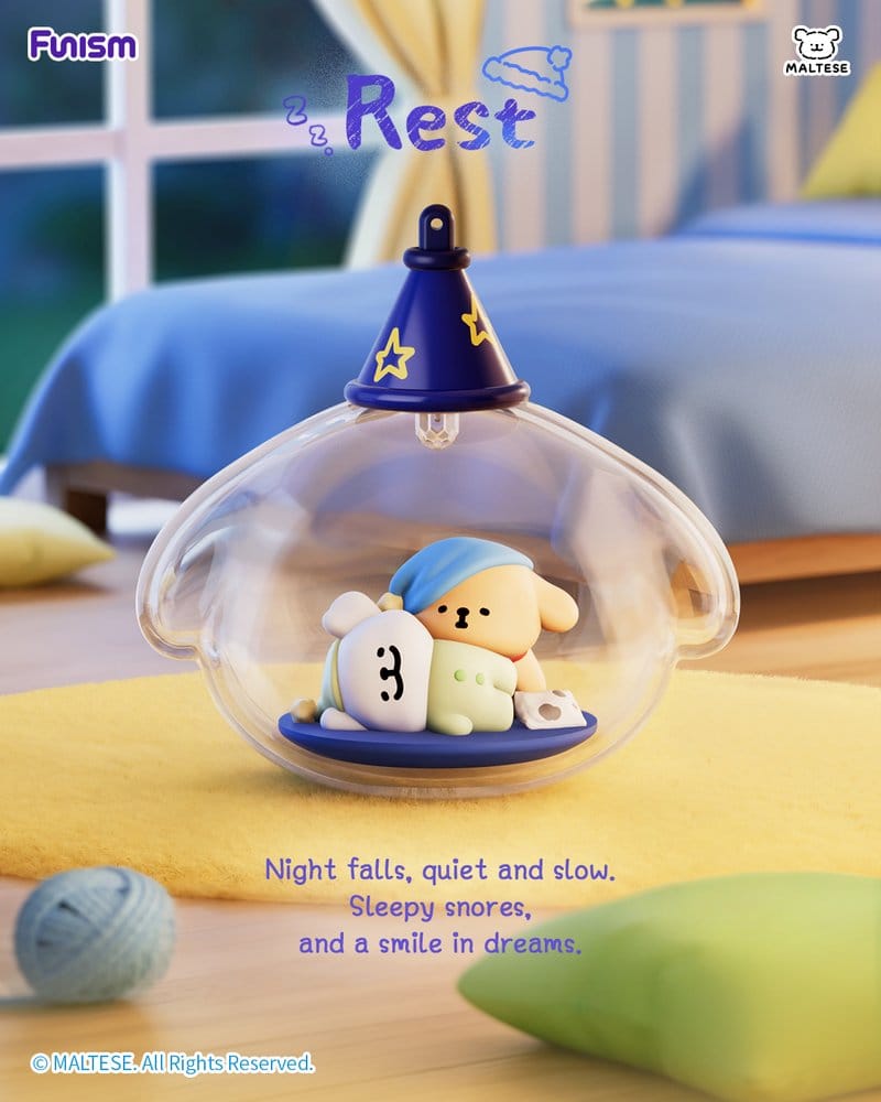 Maltese Childhood Days Series Minifigur Blind Box Display (8)