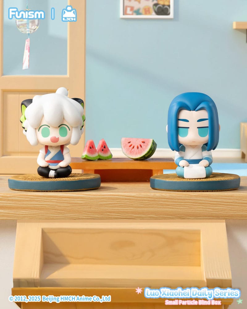 Luo Xiaohei Blind Box Minifiguren Q face Series 1 3 cm Display (4)