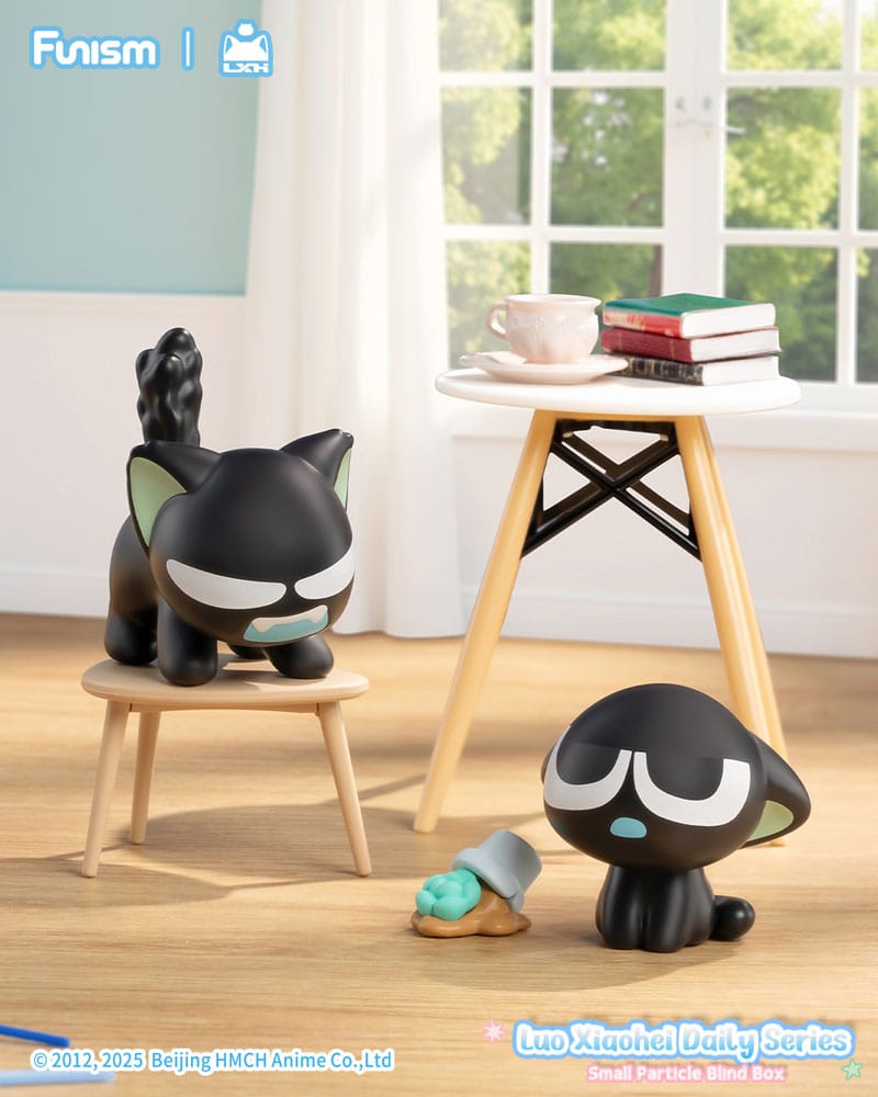 Luo Xiaohei Blind Box Minifiguren Q face Series 1 3 cm Display (4)