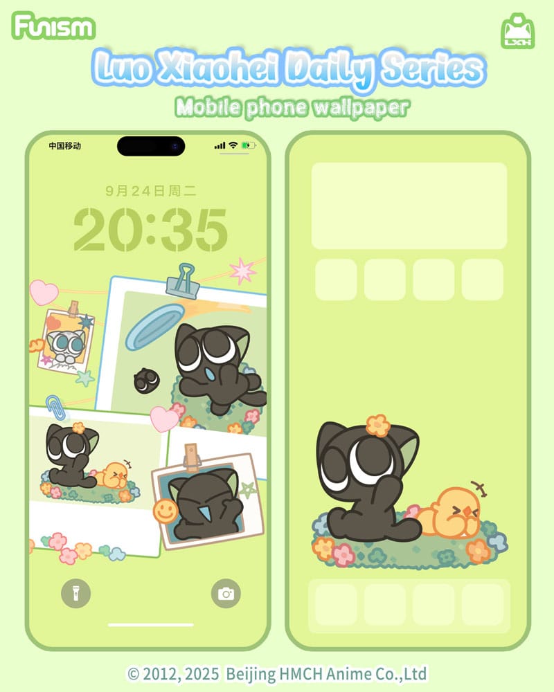 Luo Xiaohei Blind Box Minifiguren Q face Series 1 3 cm Display (4)