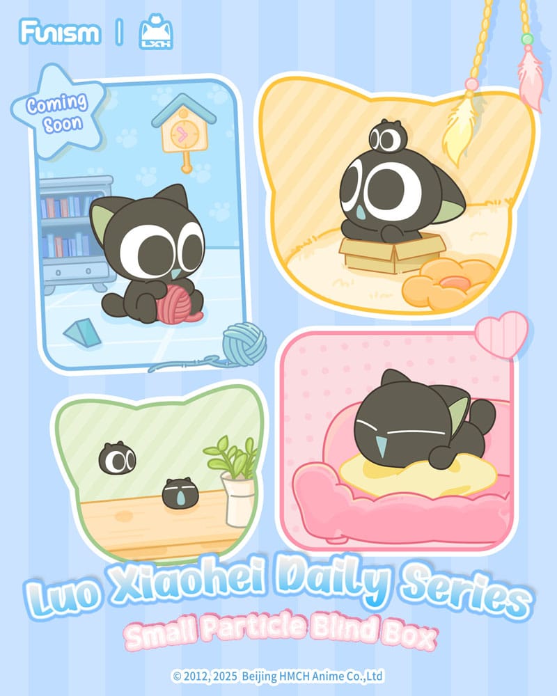 Luo Xiaohei Blind Box Minifiguren Q face Series 1 3 cm Display (4)