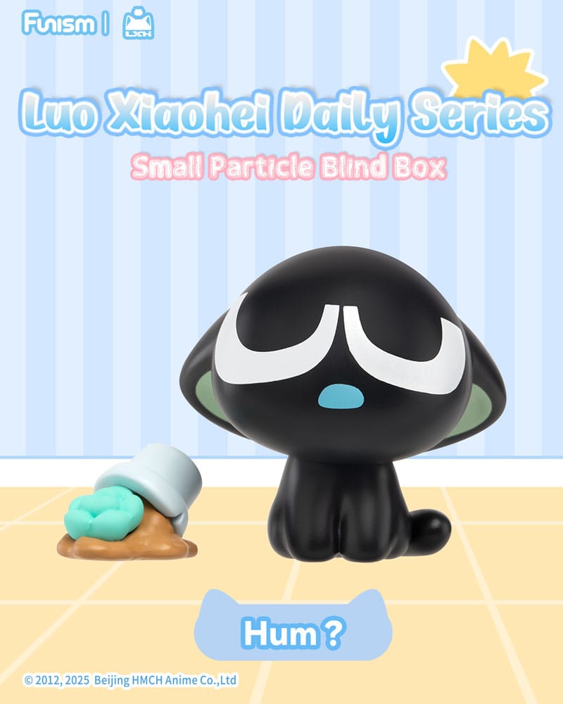 Luo Xiaohei Blind Box Minifiguren Q face Series 1 3 cm Display (4)