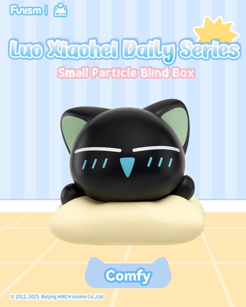 Luo Xiaohei Blind Box Minifiguren Q face Series 1 3 cm Display (4)
