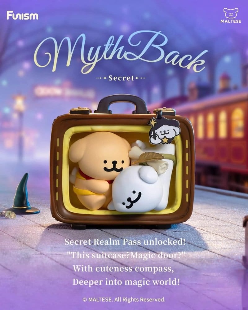 Maltese Blind Box Minifiguren Magic Seekers Series Display (8)