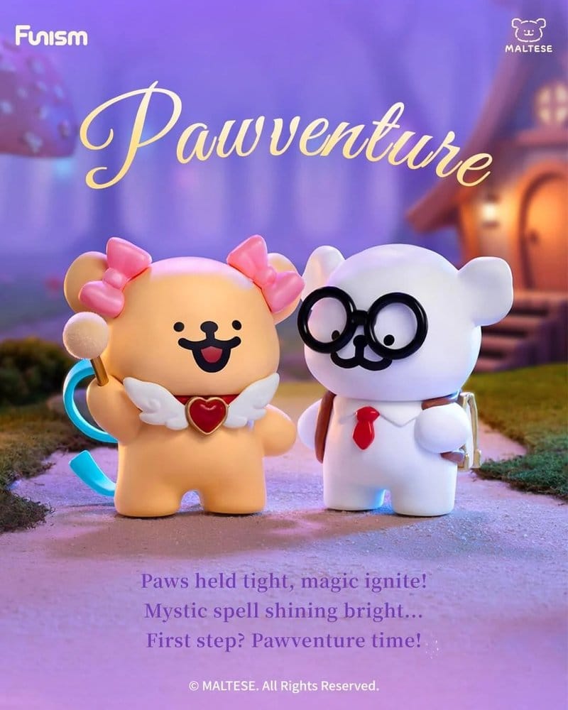 Maltese Blind Box Minifiguren Magic Seekers Series Display (8)