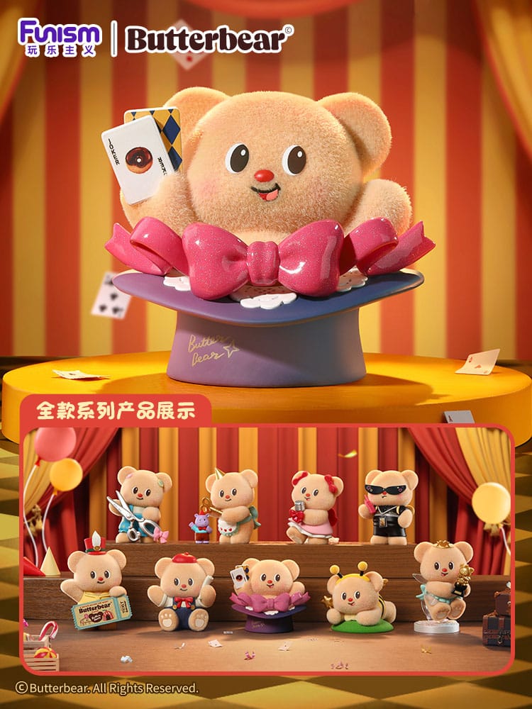Butterbear Blind Box Minifiguren Adorable Influencer 7 cm Display (8)