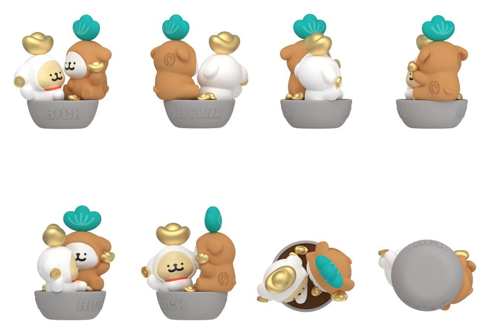 Maltese Blind Box Minifiguren Lucky Paws Series Display (8)