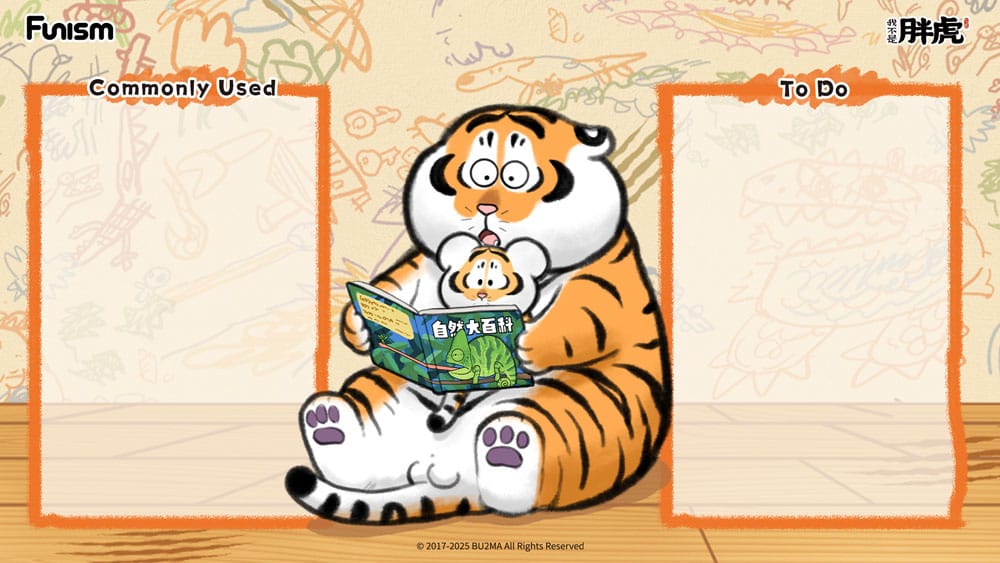 Alexander The Fat Tiger Blind Box Minifiguren Roaring Love Series 2: Epic Filial Fabil 7 cm Display (8)