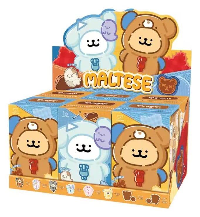 Maltese My Good Buddy Series Plüschfigur Blind Box Display (6)