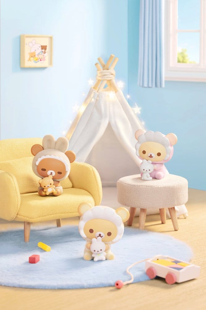 Rilakkuma Nuonuo Baby Series Blind Box Minifiguren Cubby Face Display (4)