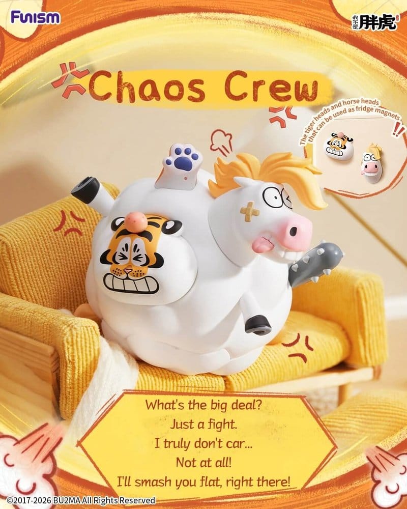 Alexander The Fat Tiger Blind Box Minifiguren The Real Crazy Horse Display (8)