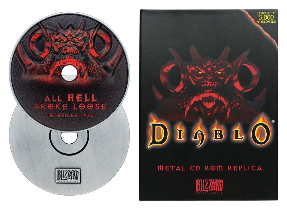 Diablo Replik 30th Anniversary CD-ROM Limited Edition 11 cm