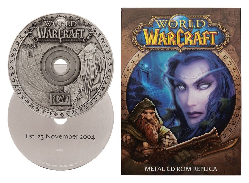 World of Warcraft Replik CD-ROM Limited Edition 11 cm