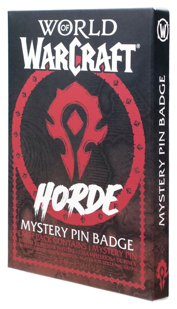 World of Warcraft Mystery Ansteck-Pins Horde Blind Box Display (12)