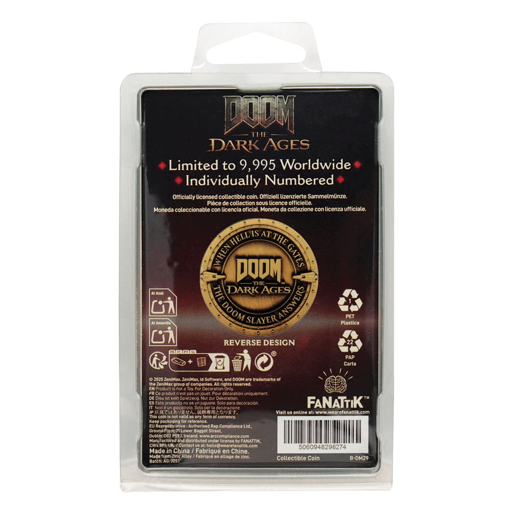 Doom: The Dark Ages Sammelmünze