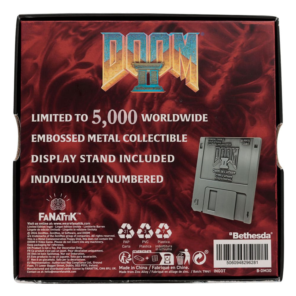 Doom 2 Replik Arena Floppy Disk Limited Edition