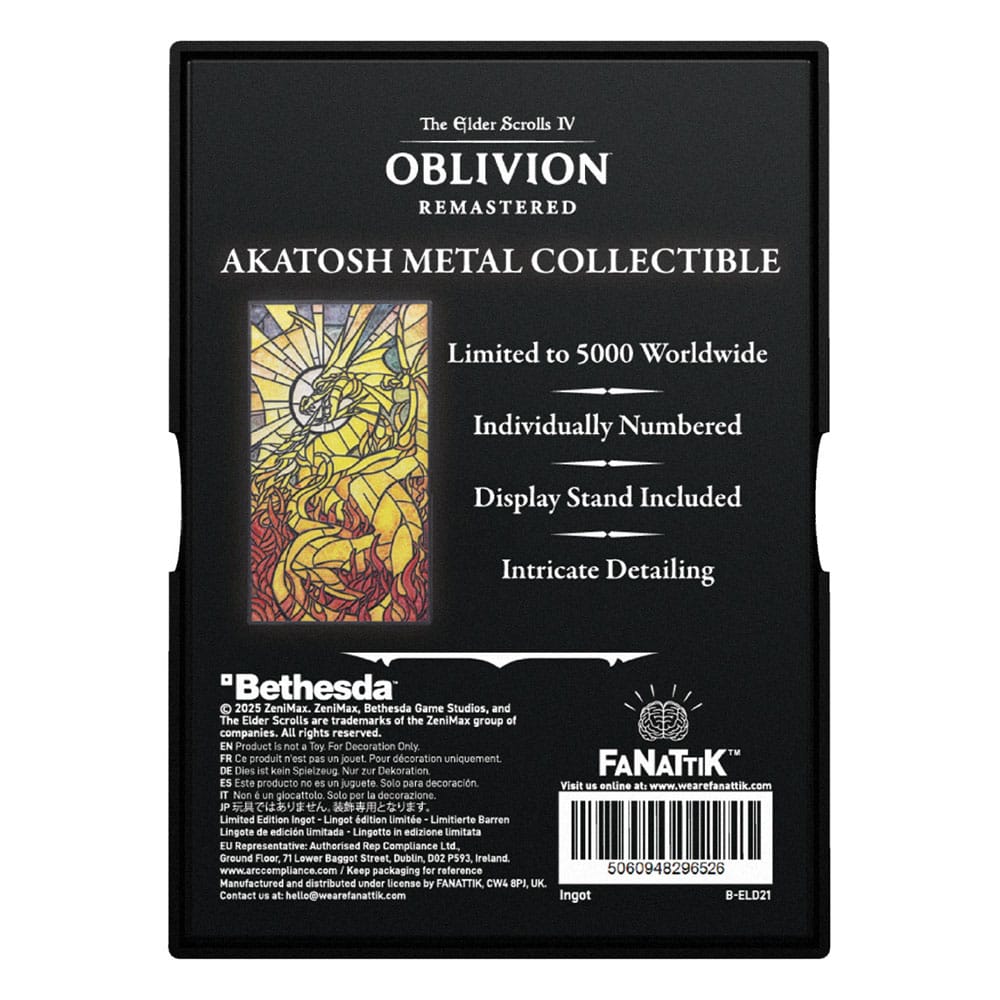 The Elder Scrolls IV: Oblivion Metallbarren Akatosh