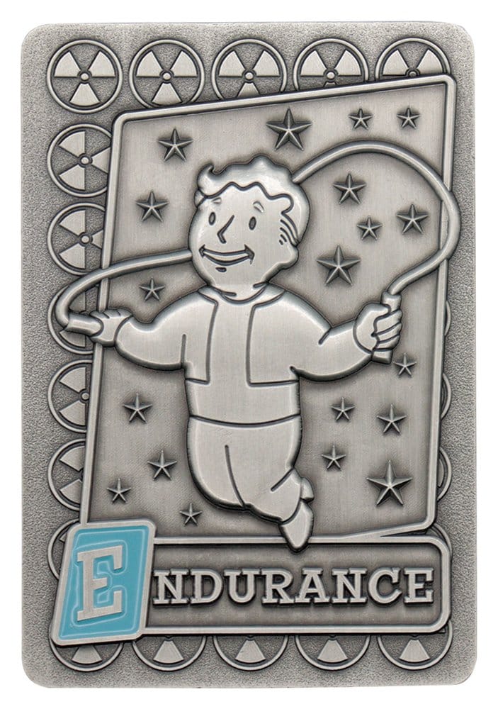 Fallout Metallbarren mit Album S.P.E.C.I.A.L. Perk Card Collector’s Album