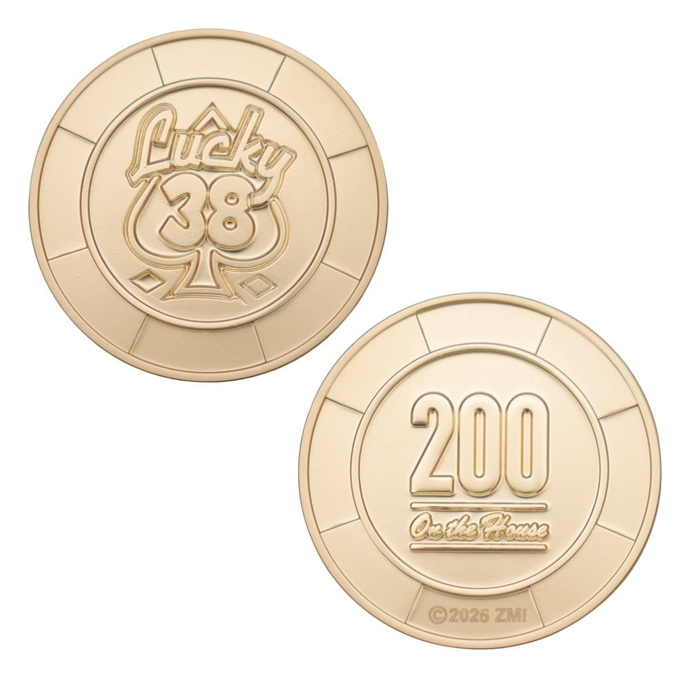 Fallout: New Vegas Replik Lucky 38 Imitation Gold Casino Set Limited Edition