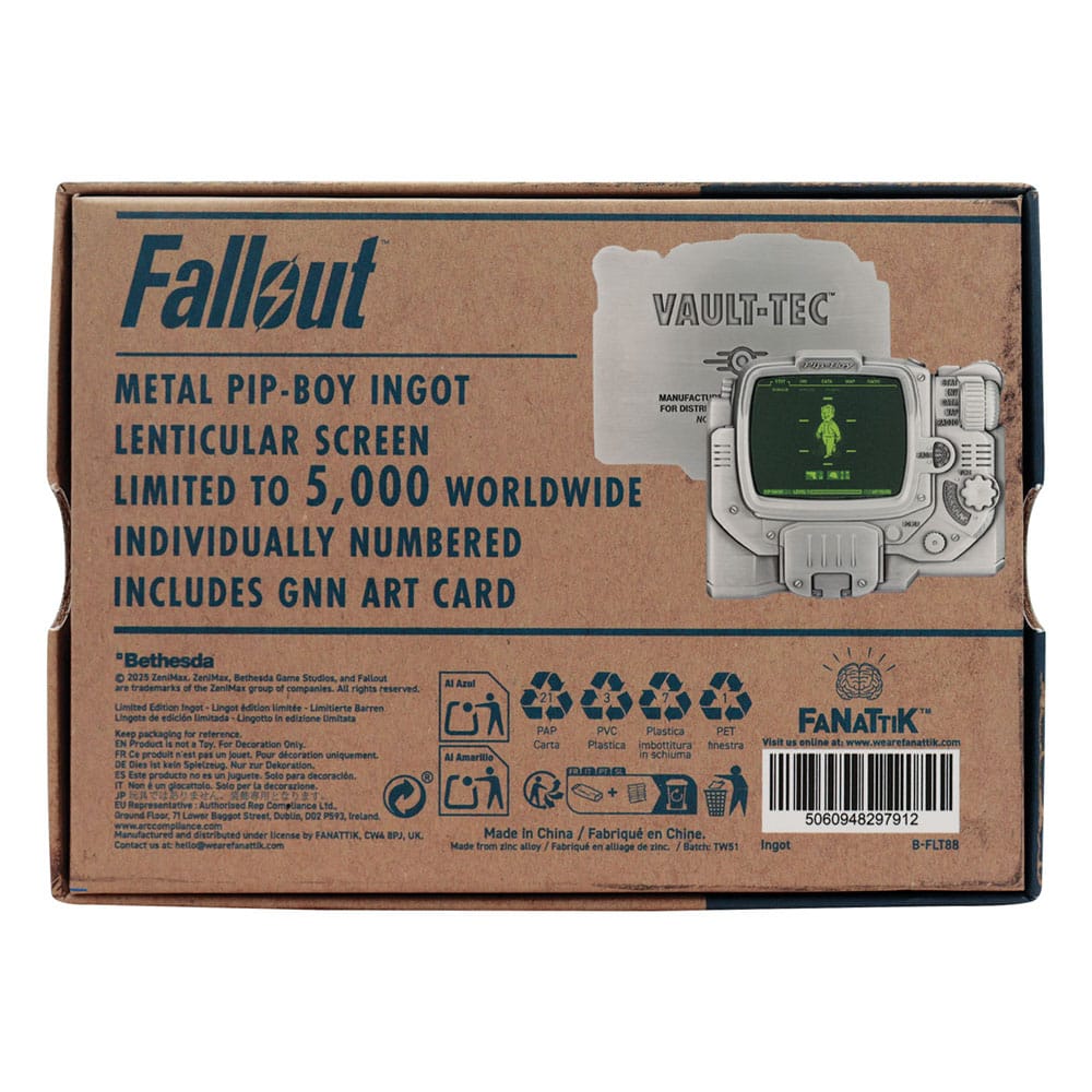 Fallout Metallbarren Pip-Boy Limited Edition
