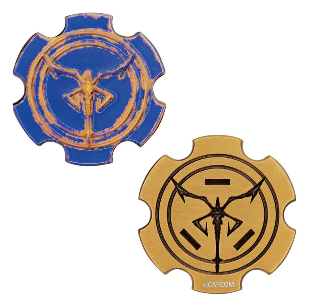 Resident Evil 4 Replik Church Puzzle Medallion Set
