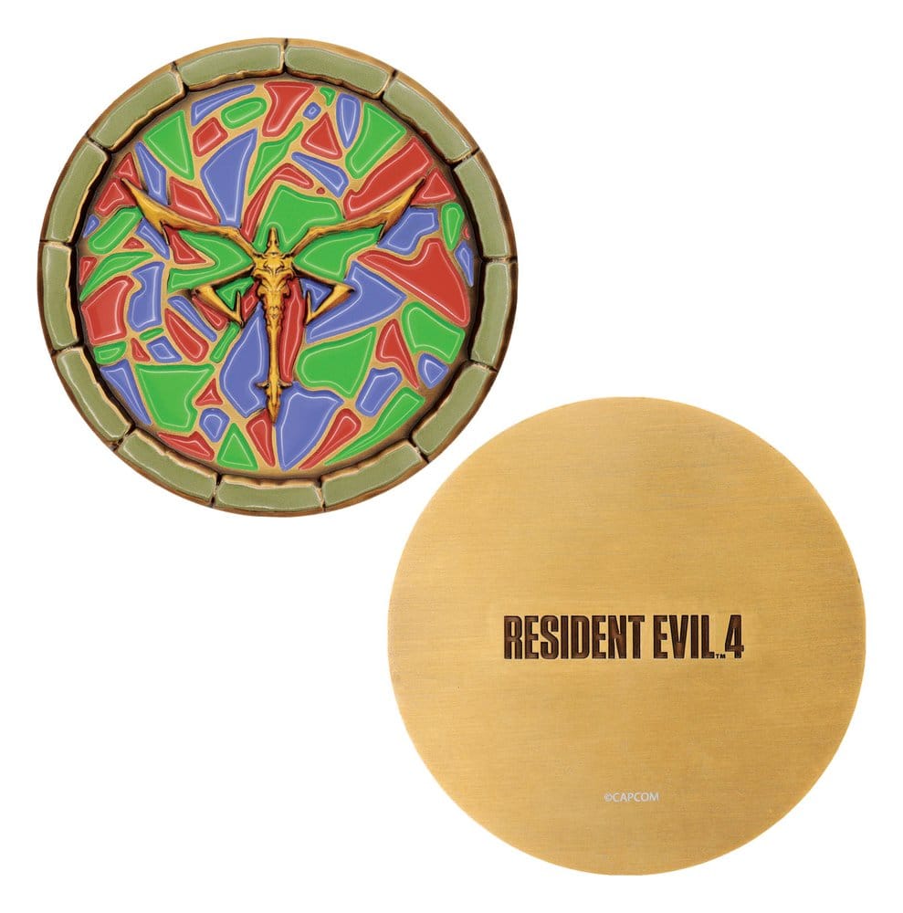 Resident Evil 4 Replik Church Puzzle Medallion Set
