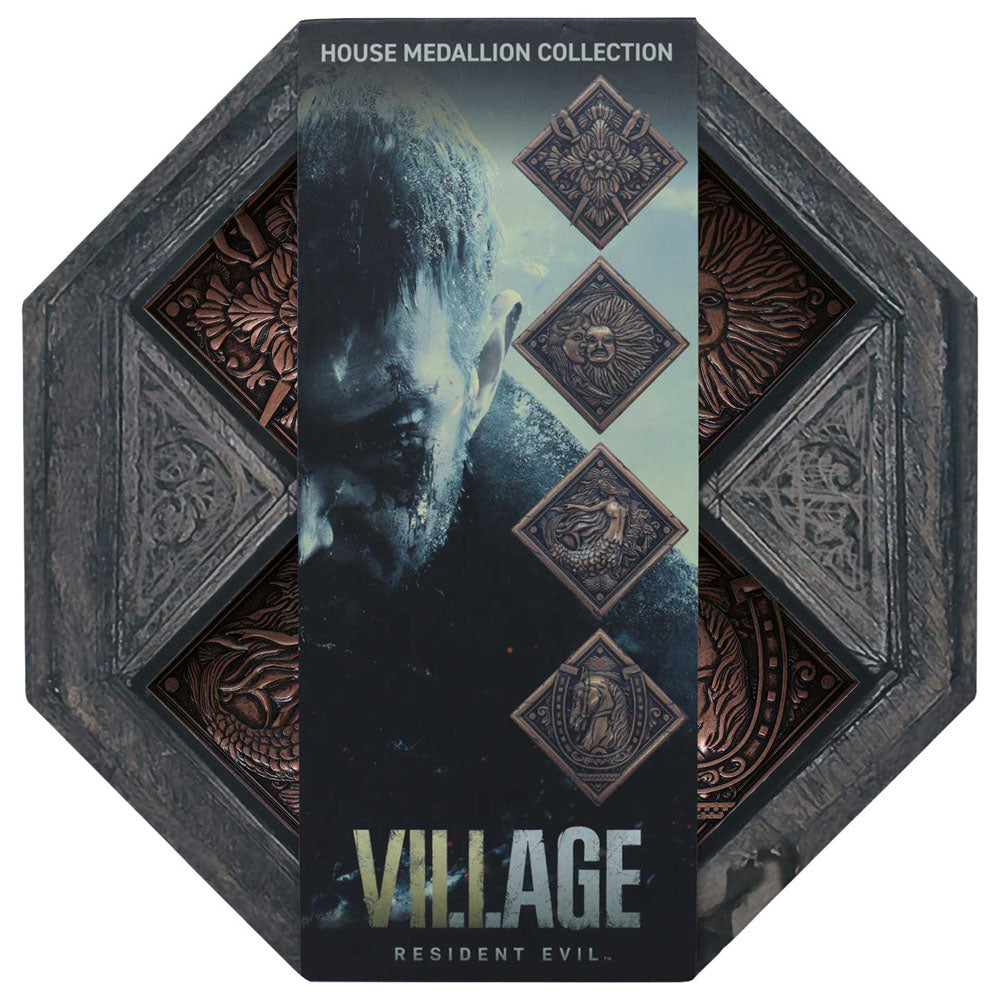 Resident Evil VIII Medaillen-Set House Crest Limited Edition