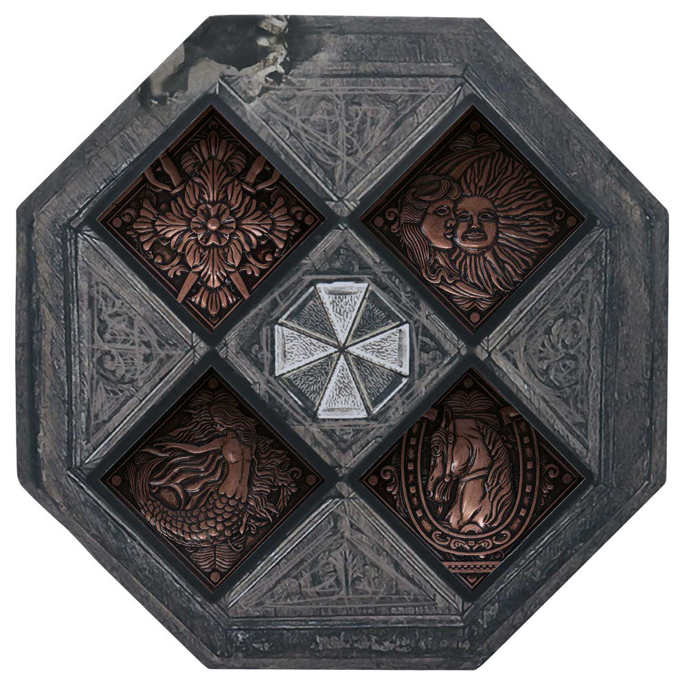 Resident Evil VIII Medaillen-Set House Crest Limited Edition
