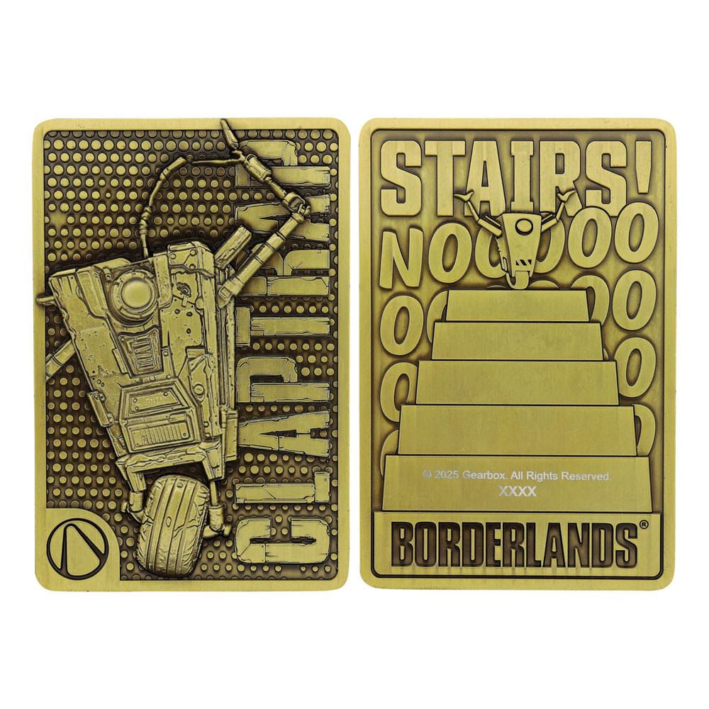 Borderlands Metallbarren Claptrap Limited Edition