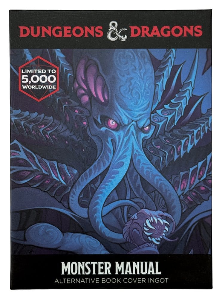 Dungeons & Dragons Metallbarren Monster Manual Alternate Cover Limited Edition