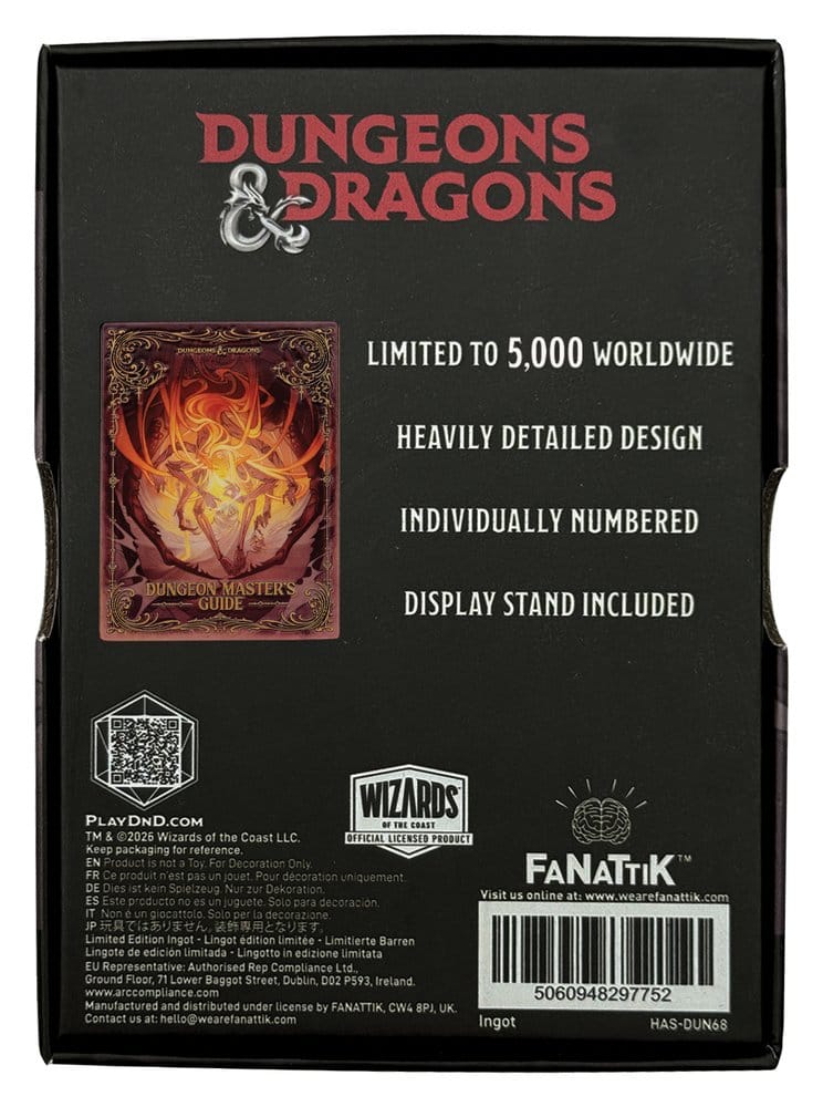 Dungeons & Dragons Metallbarren Dungeon Masters Guide Alternate Cover Limited Edition