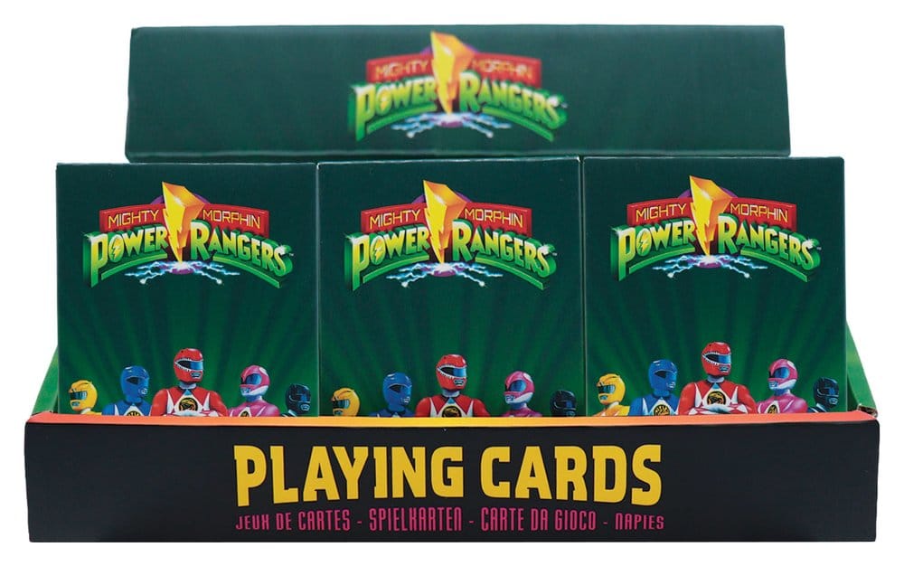Power Rangers Spielkarten Display (12)
