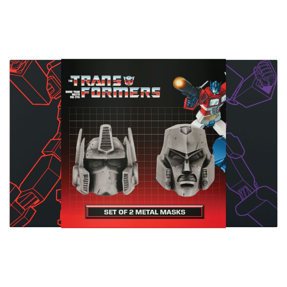 Transformers Replik Set of 2 Helmets Optimus Prime & Megatron Limited Edition