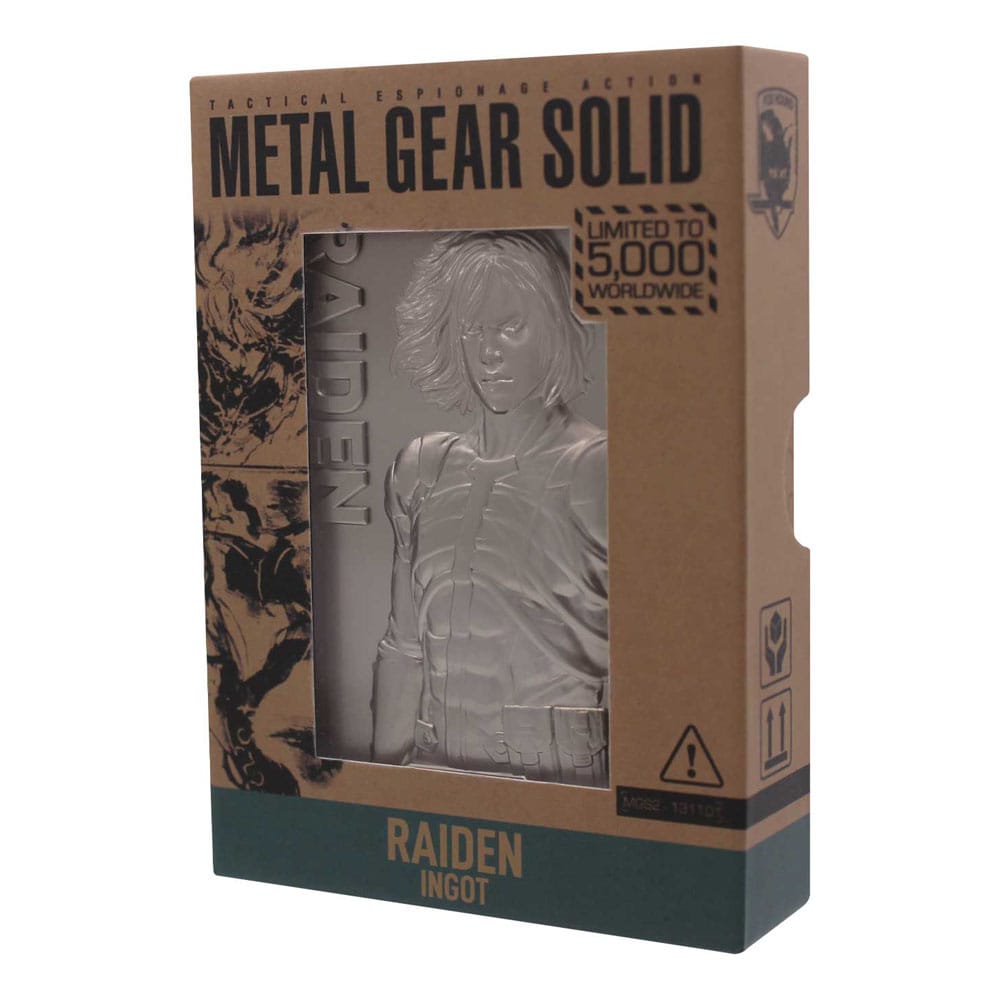 Metal Gear Solid 2 Metallbarren Raiden Limited Edition