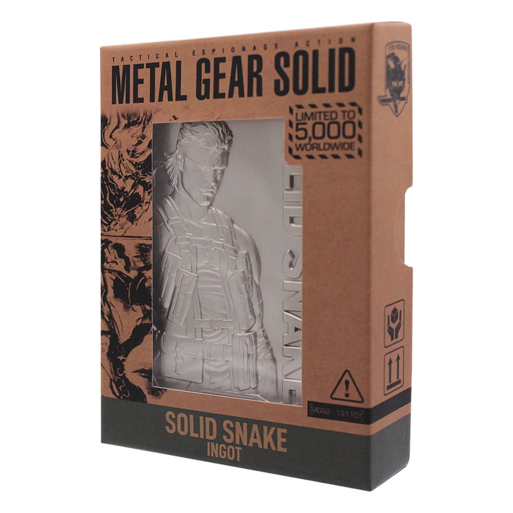 Metal Gear Solid 2 Metallbarren Snake Limited Edition