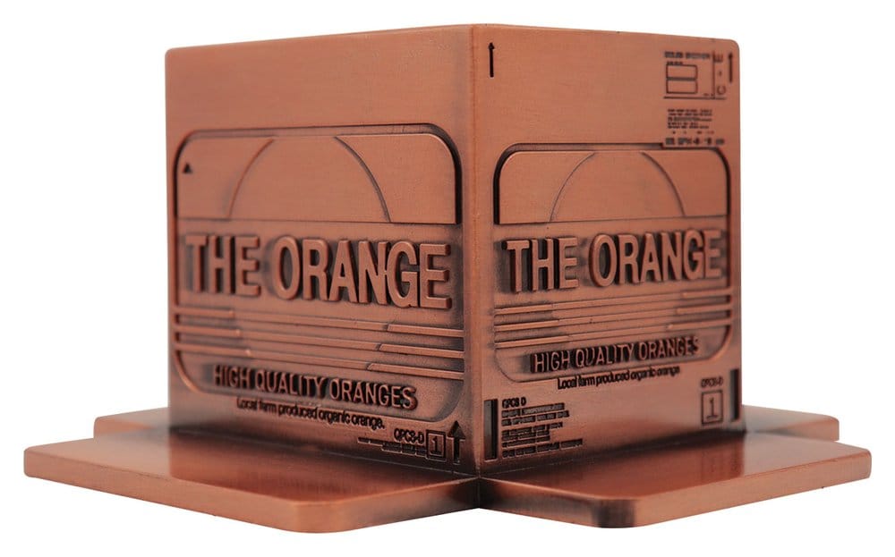 Metal Gear Solid 2 Replik Cardboard Box Antique Gold