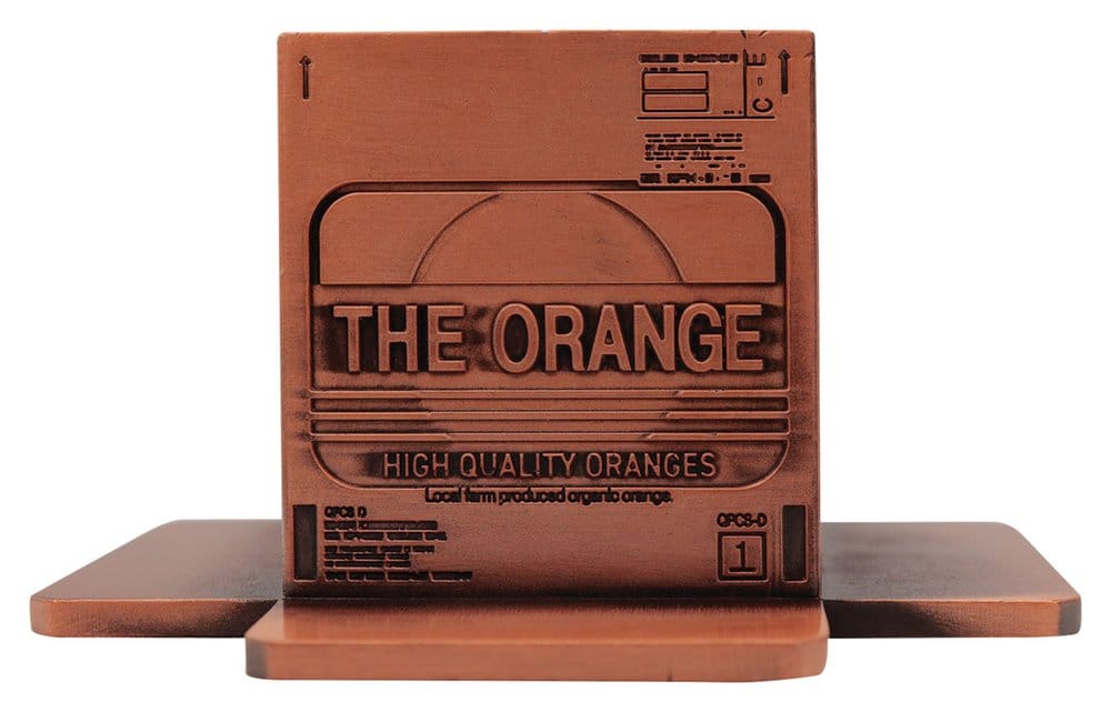 Metal Gear Solid 2 Replik Cardboard Box Antique Gold