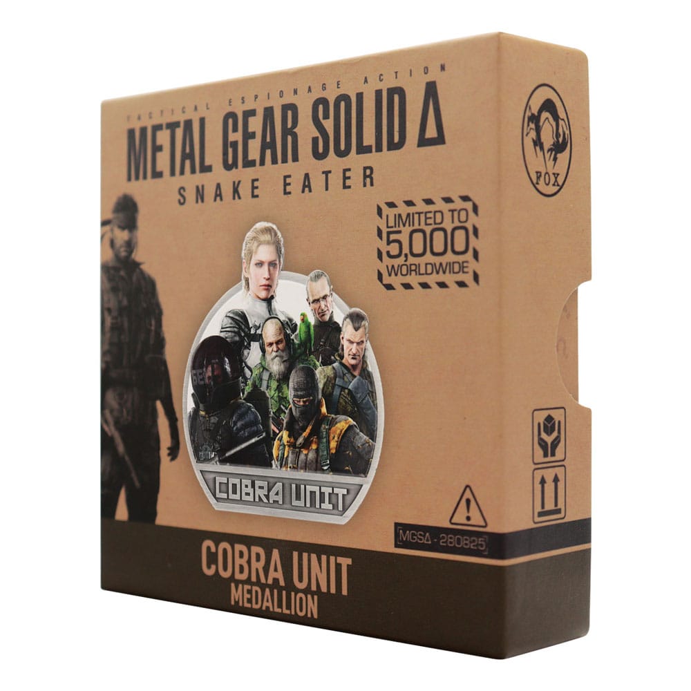 Metal Gear Solid Delta Medaille Cobra Unit Limited Edition