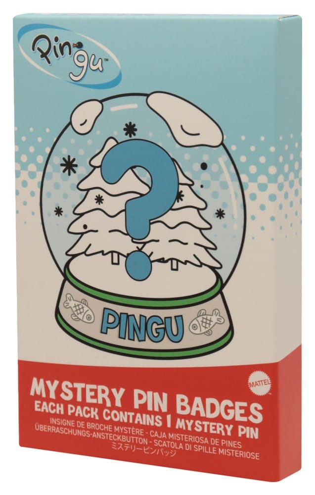 Pingu Mystery Ansteck-Pins Blind Box Display (12)