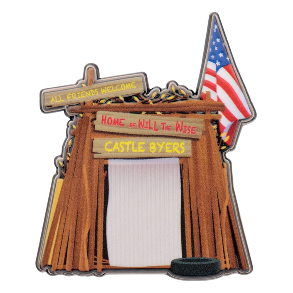 Stranger Things Ansteck-Pin Castle Byers Limited Edition